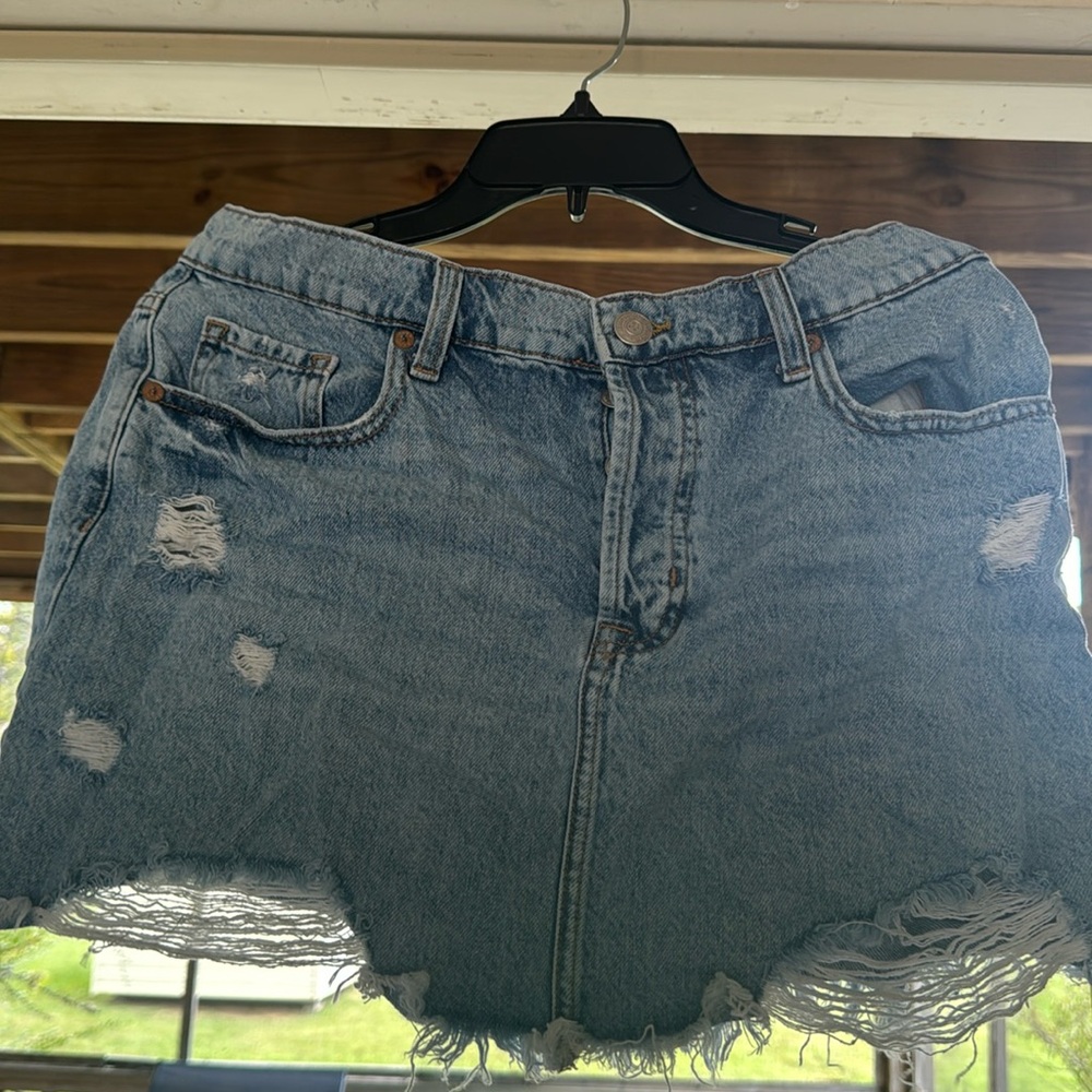 Aeropostale denim skirt